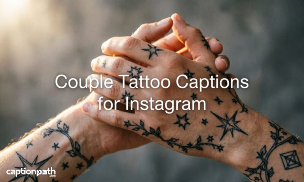 Couple Tattoo Captions for Instagram