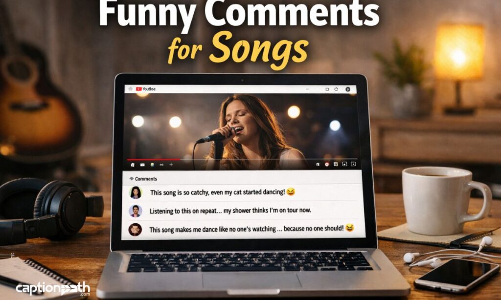 Funny Comments for Songs