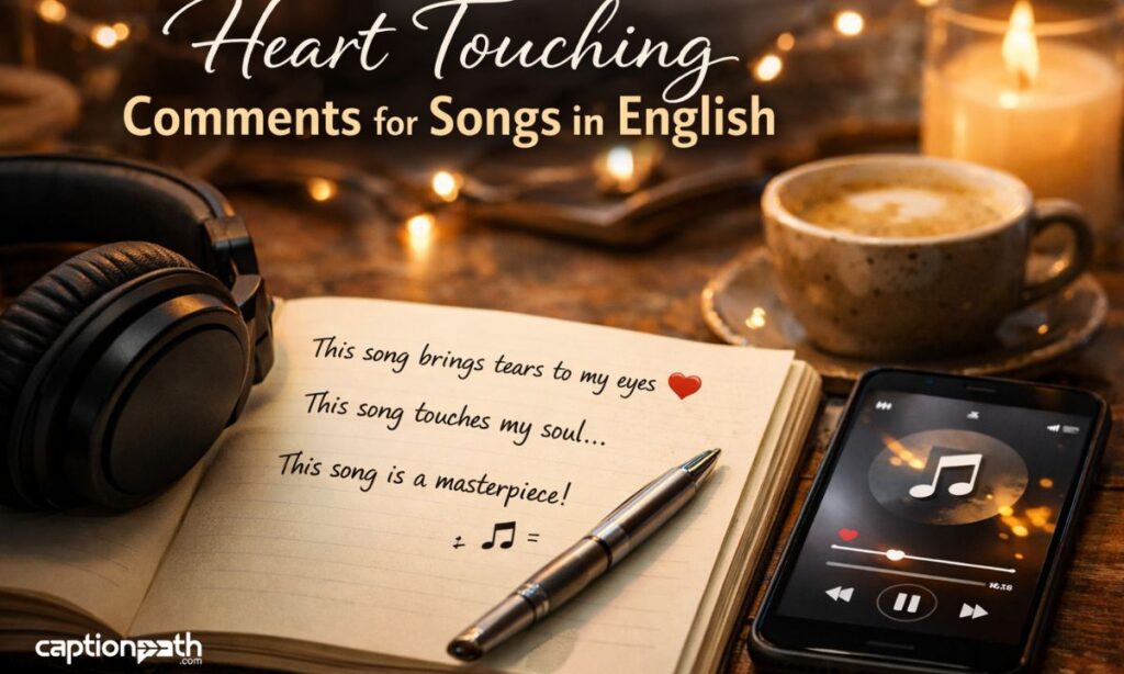 Heart Touching Comments for Songs in English