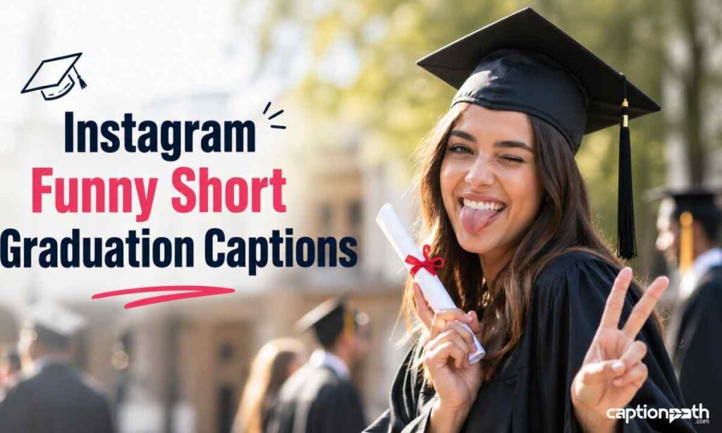 Instagram Funny Short Graduation Captions