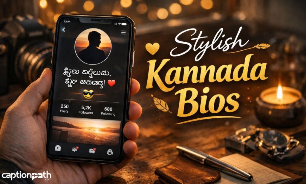 Stylish Kannada Bios