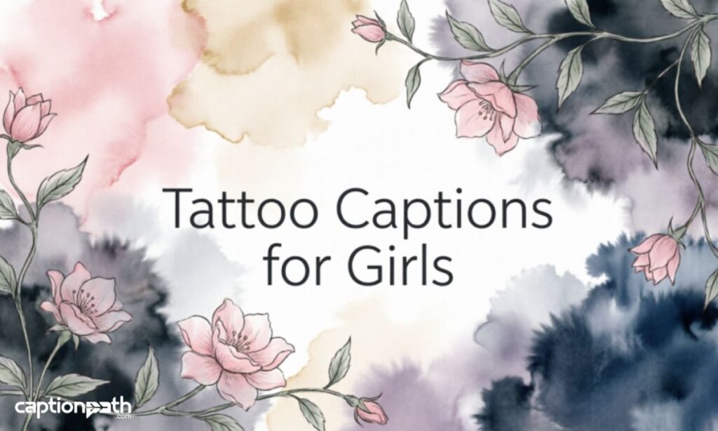 Tattoo Captions for Girls