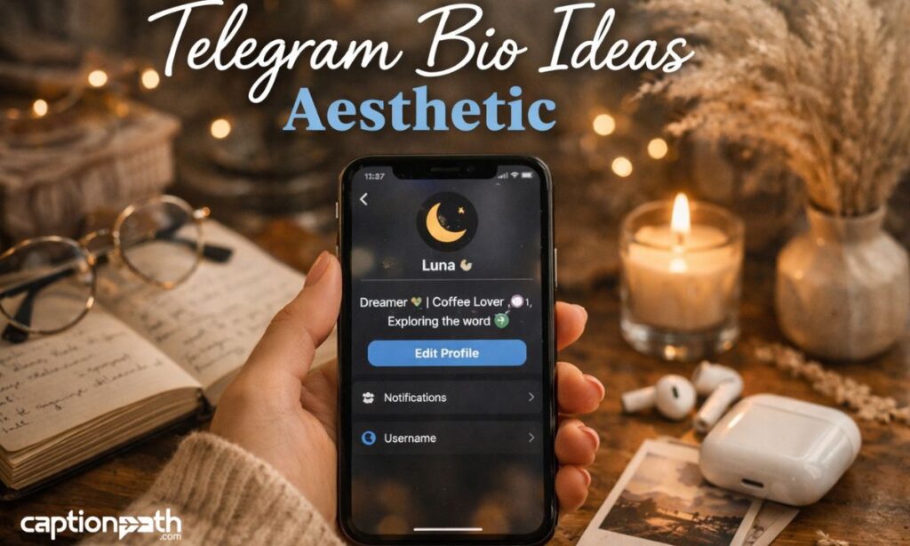 Telegram Bio Ideas Aesthetic