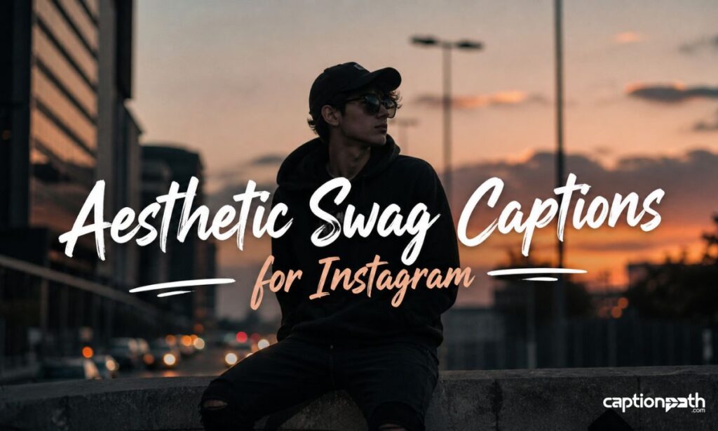 Aesthetic Swag Captions for Instagram