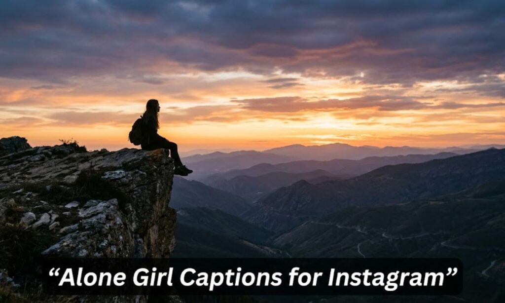 Alone Girl Captions for Instagram