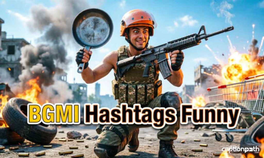BGMI Hashtags Funny