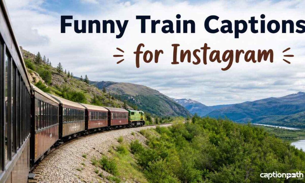Funny Train Captions for Instagram