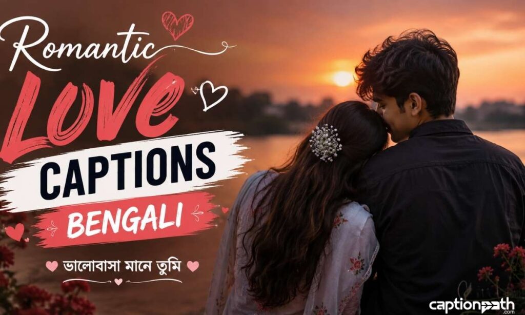 Romantic Love Captions Bengali