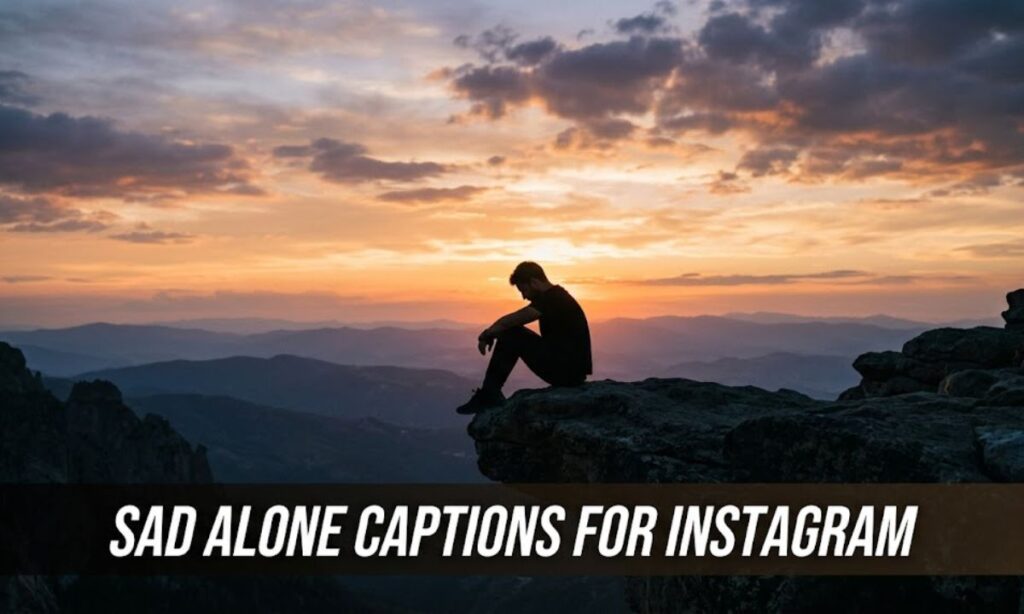 Sad Alone Captions for Instagram