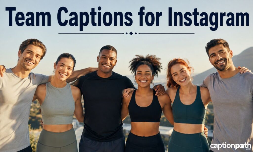 Team Captions for Instagram