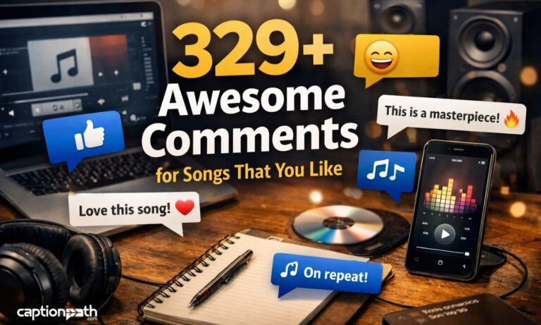 Awesome Comments for Songs That You Like