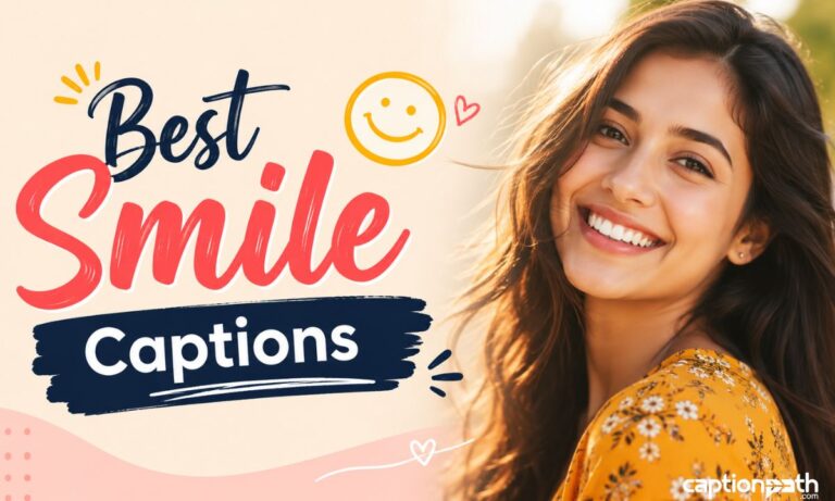 Best Smile Captions