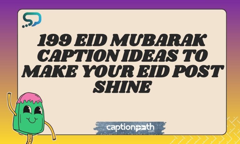 Eid Mubarak Caption Ideas to Make Your Eid Post Shine