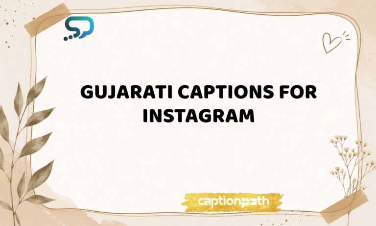 Gujarati Captions For Instagram