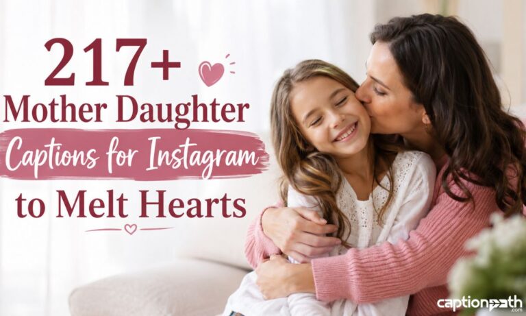 Mother Daughter Captions for Instagram to Melt Hearts