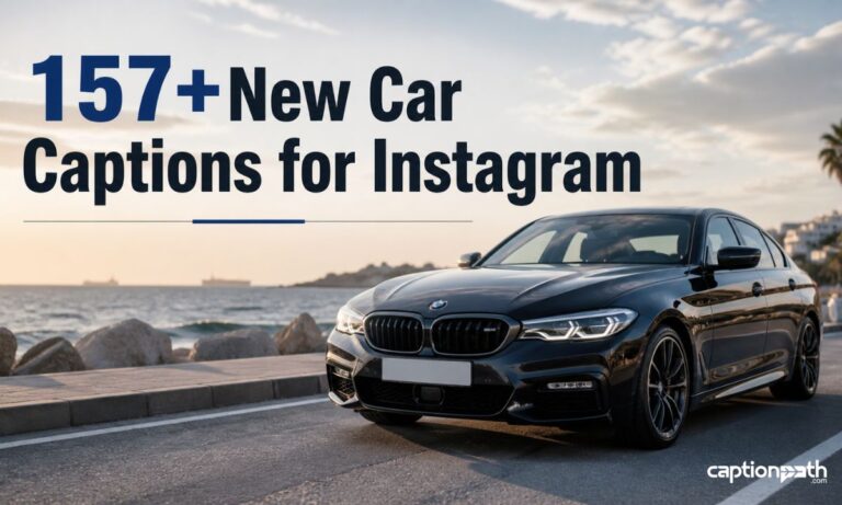 New Car Captions for Instagram