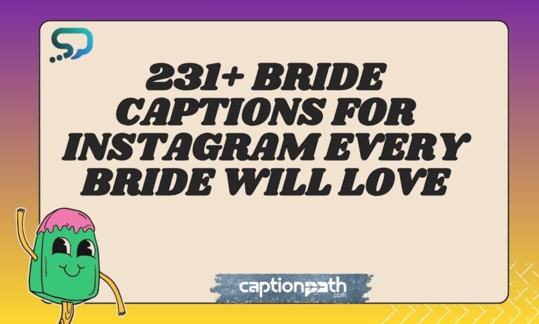 Bride captions for Instagram Every Bride Will Love